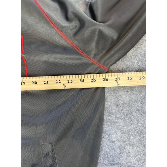 Chicago Bulls Mens XLT Jacket NBA Basketball Fleece Lined Full Zip Majestic - Picture 7 of 12